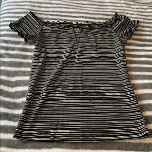 seriously soft off the shoulder tee